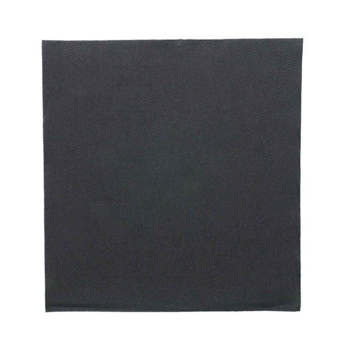 DOUBLE POINT BLACK NAPKIN 40X40CM PACK 1200UN - GARCIA DE POU - 18420499101863