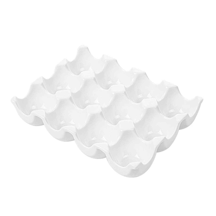 BANDEJA PORCELANA  P/ 12 OVOS 19,1X14X3,5CM - GARCIA DE POU - 8420499193533