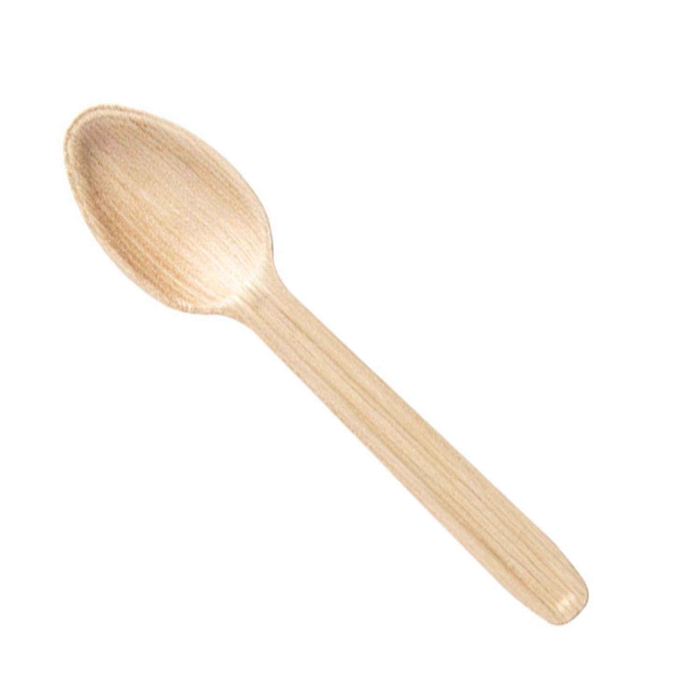 COLHER FOLHA PALMA 17CM PACK 25UN - GARCIA DE POU - 8420499230641