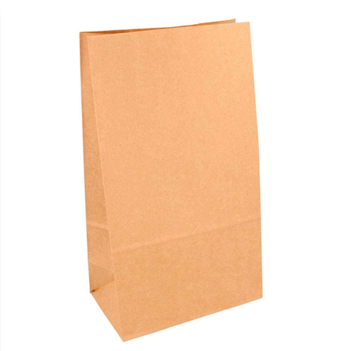 PACK OF 1,000 SOS HANDLELESS BAGS - 70 G/M² - 14 + 8 X 24 CM - NATURAL KRAFT - GARCIA DE POU - 18420499222308