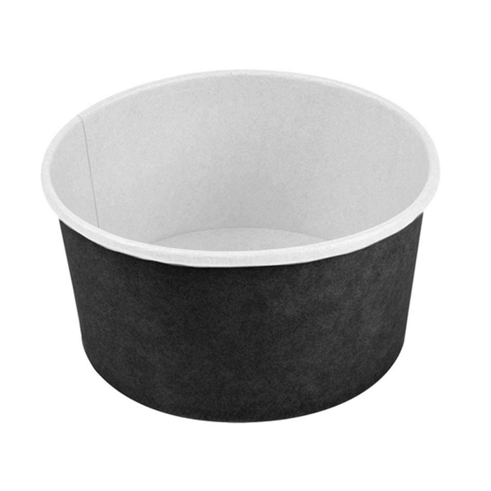 BLACK SALAD BOWL 1000ML PACK 50UN - GARCIA DE POU - 8420499226361