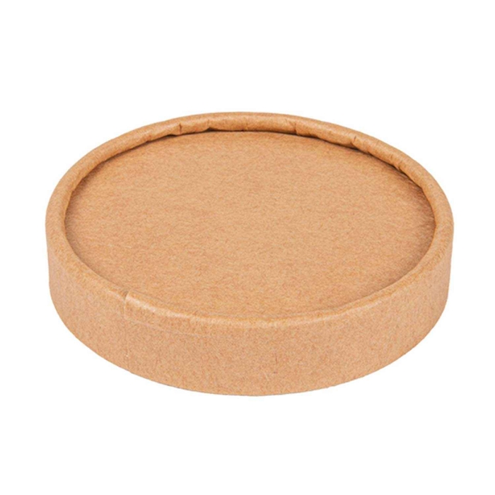 TAMPA P/COPO GELADO KRAFT 120ML Ø7.7CM PACK 50UN - GARCIA DE POU - 8420499233284