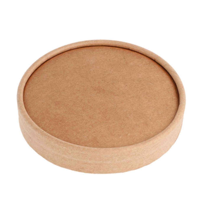 ICE CUP LID KRAFT 180ML Ø8.7CM PACK 50UN - GARCIA DE POU - 8420499233321