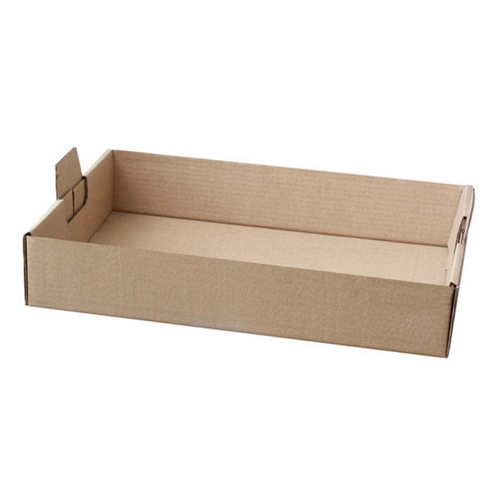 TRANSPORT TRAY KRAFT 54,5X38,5X9,5CM PACK 50UN - GARCIA DE POU - 18420499118892