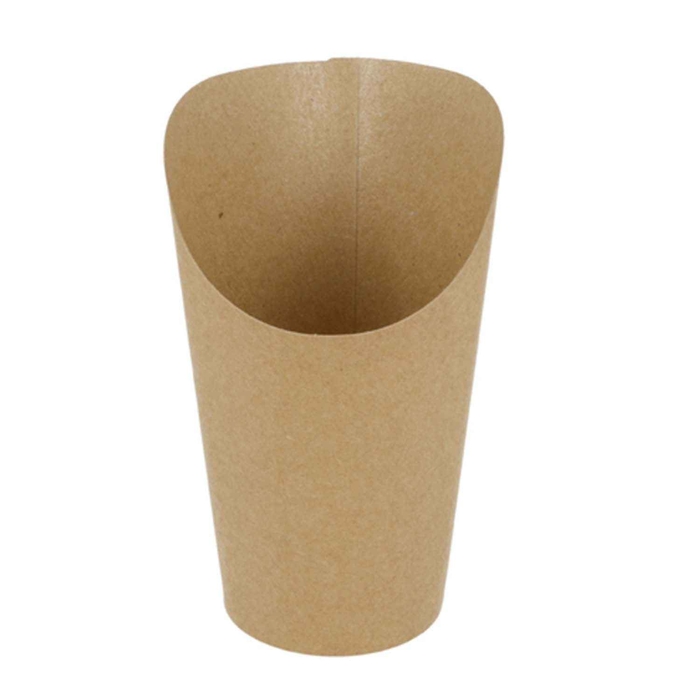 CUP FOR FRIES 270ML Ø7X10.5 PACK 100UN - GARCIA DE POU - 8420499233468
