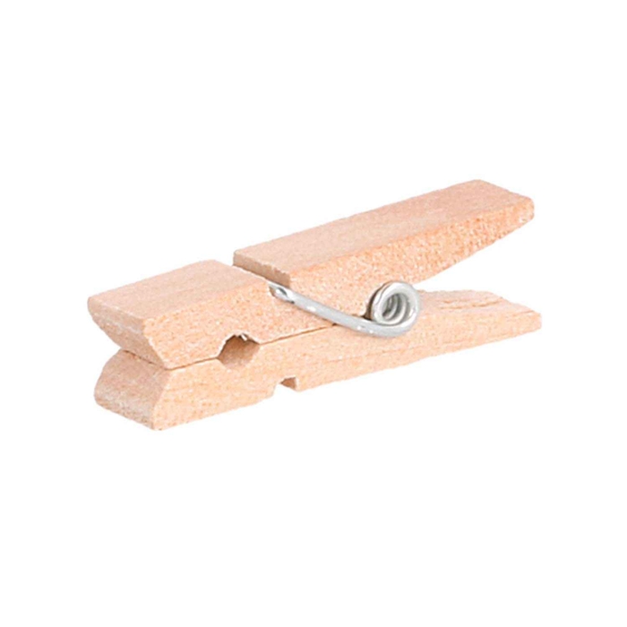 MINI MOLA MADEIRA 3.5CM PACK 100UN - GARCIA DE POU - 8420499141282