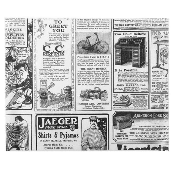 PAPEL HAMBURGUER TIMES 25X20CM PACK 1000UN - GARCIA DE POU - 8420499226743