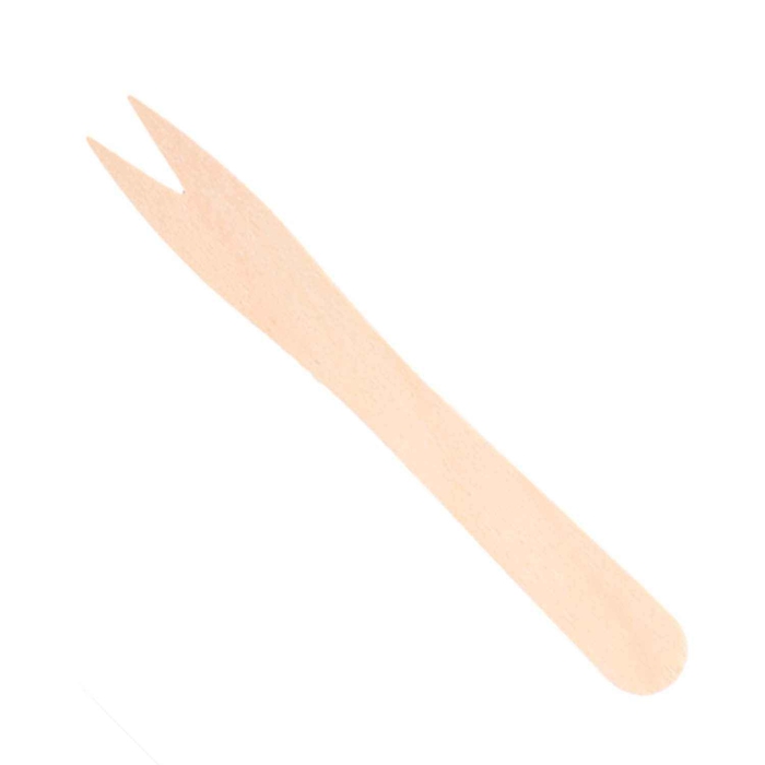 GARFO P/BATATA FRITA MADEIRA 8.5CM PACK 1000UN - GARCIA DE POU - 8420499184029