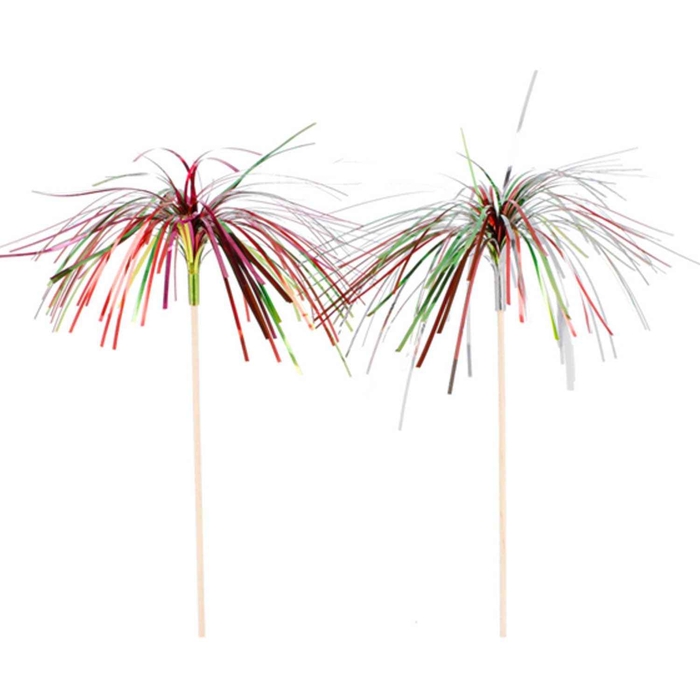 ENFEITE GELADO IRIDISCENTES 23.5CM PACK 100UN - GARCIA DE POU - 8420499114767