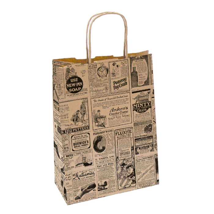 SACO KRAFT TIMES C/ASAS 20+10X29CM 214.37 C/250 - GARCIA DE POU - 18420499214372
