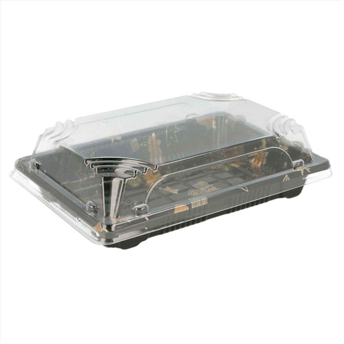 EMBALAGEM SUSHI ORIENTAL NEGRA 16x11x4 145.29 C/50 - GARCIA DE POU - 1842049914529