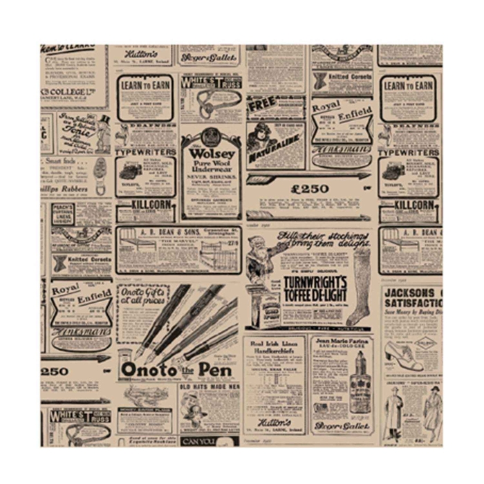 PAPEL HAMBURGER TIMES 31X31CM 217.54 C/1000 - GARCIA DE POU - 8420499217543
