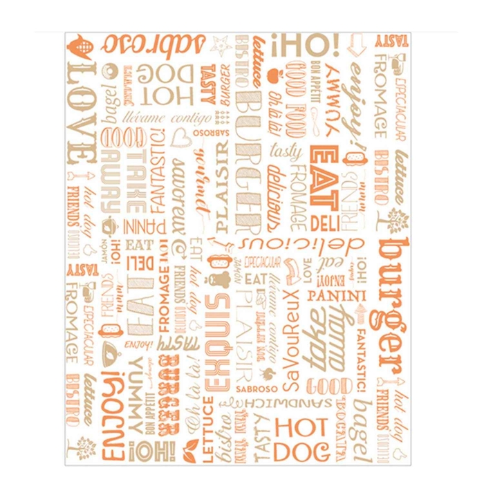 PAROLE FAT PAPER 28x34CM  PACK 1000UN - GARCIA DE POU - 8420499229409