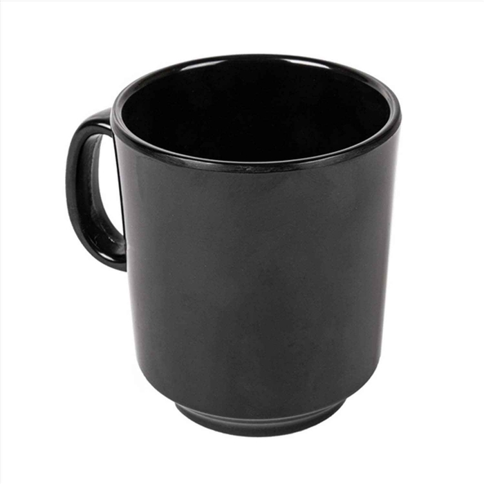 CANECA MELAMINA PRETA 240ML Ø8X9CM 197.65 - GARCIA DE POU - 8420499197654