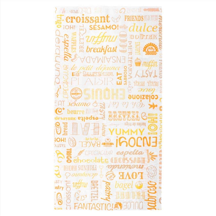 PACK 250 BOLSAS CROISSANTS ORANGE PAROLE 33 G/M2 1 - GARCIA DE POU - 8420499229164