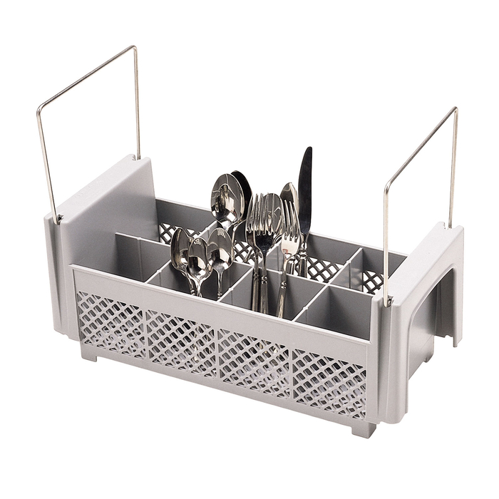 CESTA TALHERES 8 DIVISOES CINZENTO 8FB434151 - CAMBRO - 099511330799