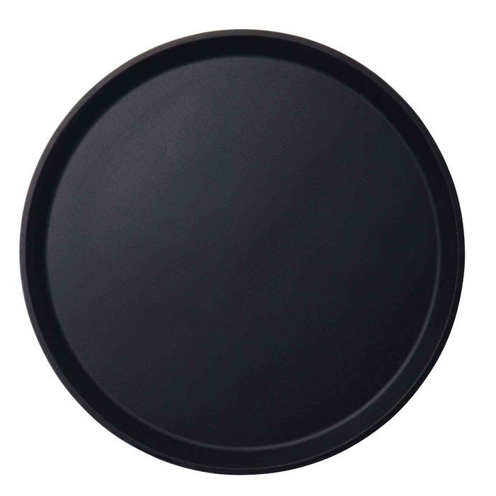 BANDEJA ANTID Ø40.5CM FIBRA VIDRO NEGRA 1600CT110 - CAMBRO - 099511127771