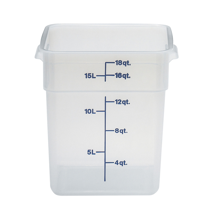 CAIXA MEDIDORA PP TRANSPARENTE 17.2LT 18SFSPP190 - CAMBRO - 099511340514