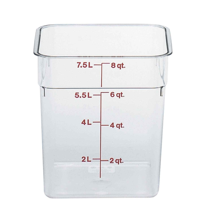 CAIXA MEDIDORA CAMWEAR TRANSP 7.6LT 8SFSCW135 - CAMBRO - 099511317561