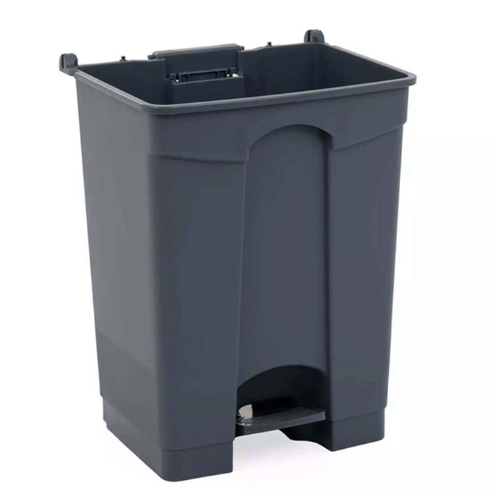 CONTENTOR C/PEDAL E RODAS CINZENTO 68LT - CAMBRO - 0200018962