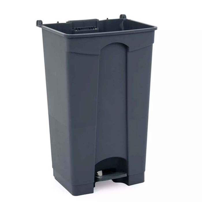 CONTENTOR C/PEDAL E RODAS CINZENTO 87LT - CAMBRO - 0200018963