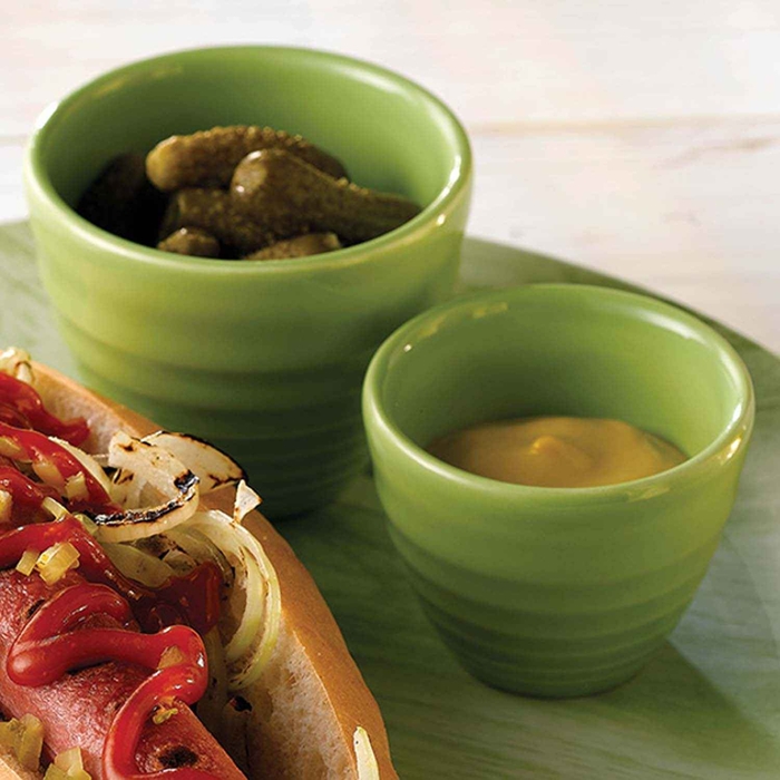 BIT ON THE SIDE GREEN DIP POT 11CL BCGRRPD41 - CHURCHILL - 5034414370225