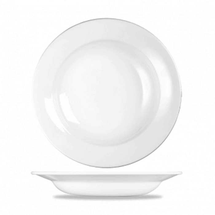 PROFILE RIMMED BOWL 24.9CM WHVRSB1 - CHURCHILL - 5034414326772