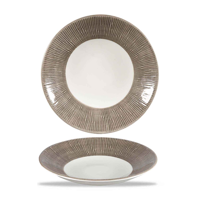 BAMBOO DUSK DEEP COUPE PLATE 25.5CM  - CHURCHILL - 5034414412109