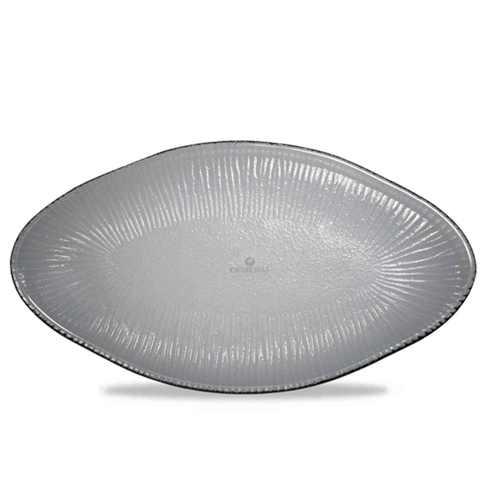 BAMBOO GLASS DUSK TRAVESSA OVAL 29.5X16.2CM - CHURCHILL - 5034414438222