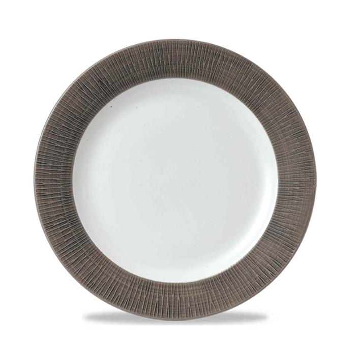 BAMBOO DUSK BLACK DISH ø27.6CM  - CHURCHILL - 5034414412147
