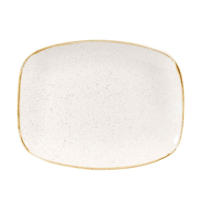 STONECAST BARLEY WHITE CHEFS OBLONG PLATTER - CHURCHILL - 5034414419535