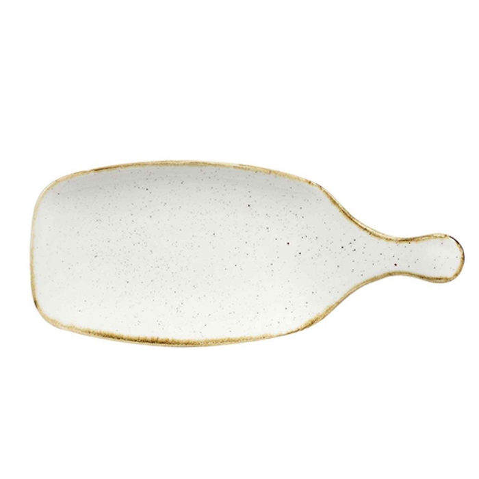 STONECAST BARLEY WHITE TRAVESSA PADDLE 28.4X21.2CM - CHURCHILL - 5034414427424
