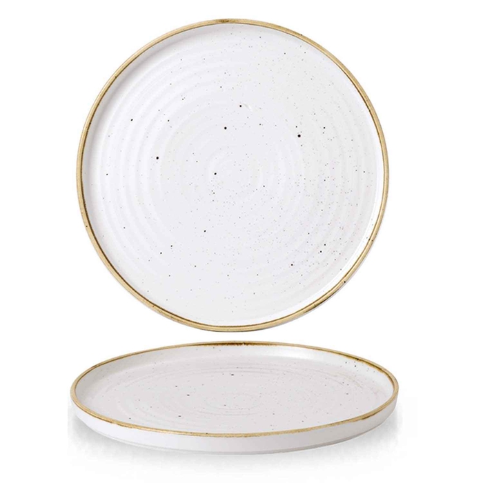 STONECAST BARLEY WHITE PLATE Ø27.5CM - CHURCHILL - 5034414452969