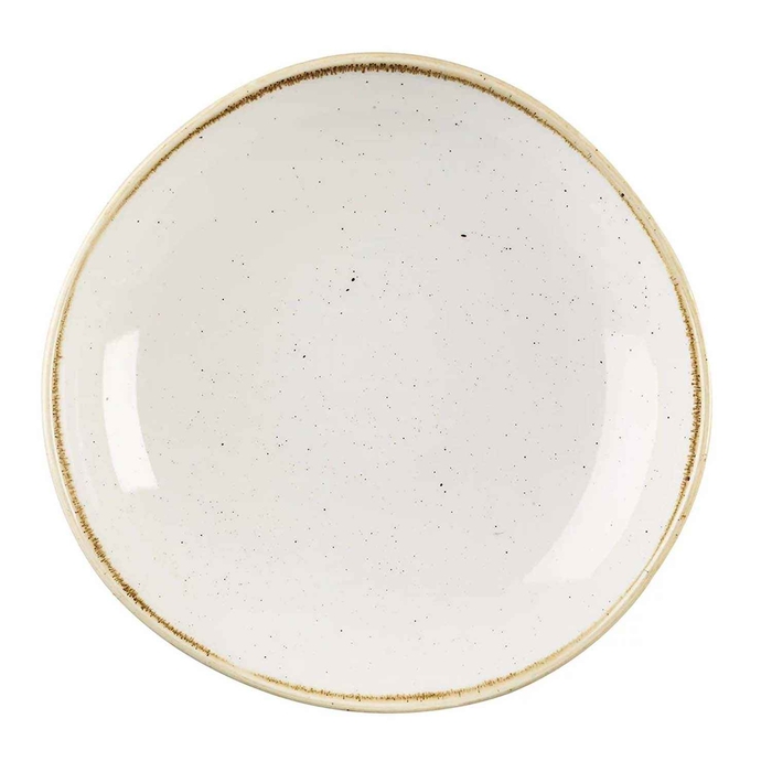STONECAST BARLEY WHITE ORGANIC BOWL 25.3CM - CHURCHILL - 5034414400564