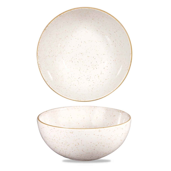 STONECAST BARLEY WHITE TAÇA NOODLE 18.3CM 1L - CHURCHILL - 5034414403657