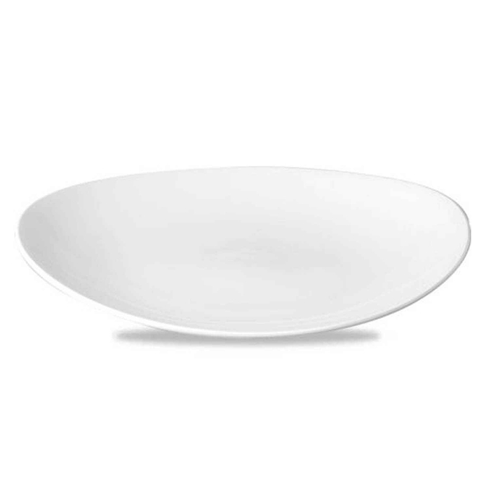 ORBIT OVAL COUPE PLATE 31.7X25.5CM WHOP121 - CHURCHILL - 5034414284751
