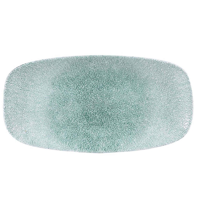PRATO 30X15CM S.PRINTS RAKU JADE GREEN RKJGXO111 - CHURCHILL - 5034414420159