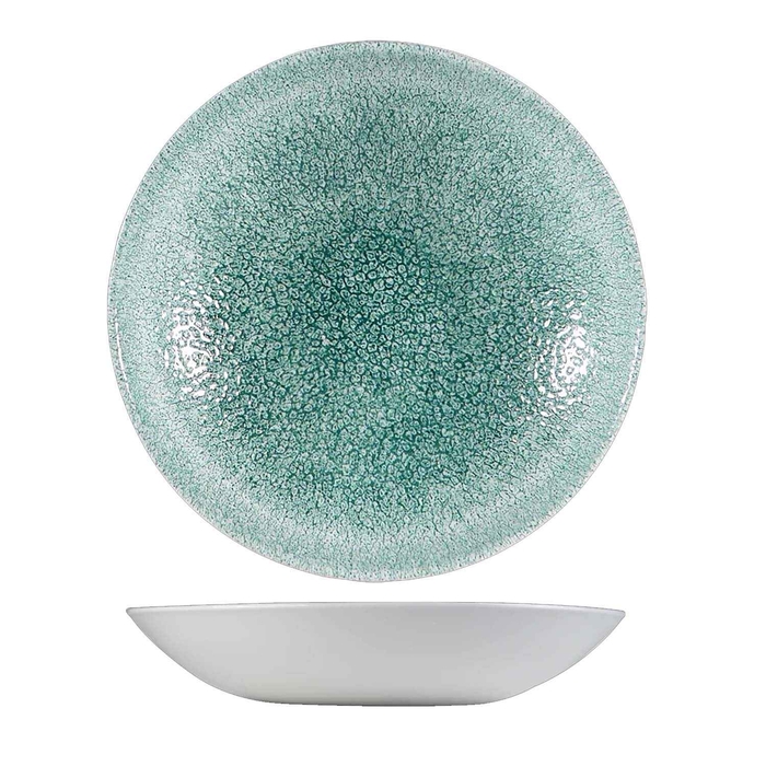 STUDIO PRINTS RAKU JADE GREEN TAÇA 24.8CM  - CHURCHILL - 5034414420210