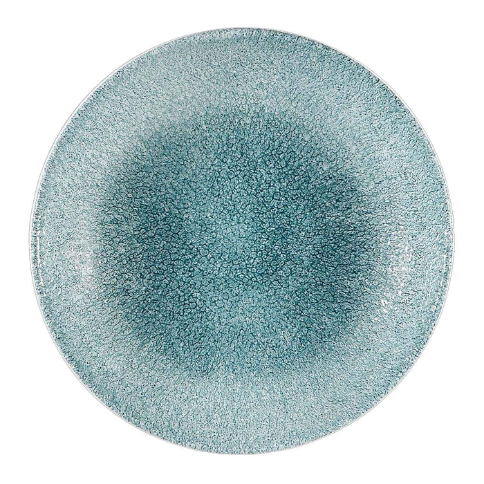 STUDIO PRINTS RAKU JADE GREEN PLATE 21.7CM  - CHURCHILL - 5034414420197