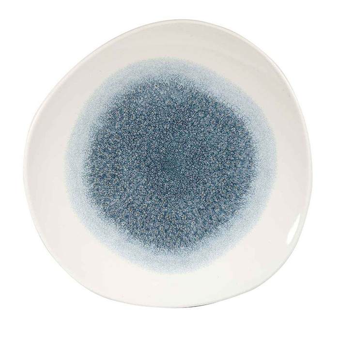 STUDIO PRINTS RAKU TOPAZ BLUE PRATO 28.6CM - CHURCHILL - 5034414424607