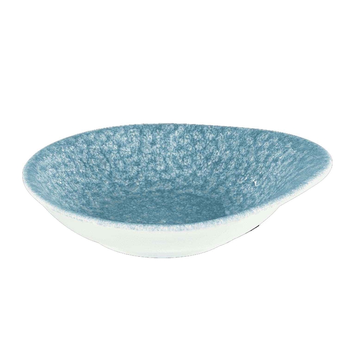 STUDIO PRINTS RAKU TOPAZ BLUE BOWL 18.5X16.8CM - CHURCHILL - 5034414428643