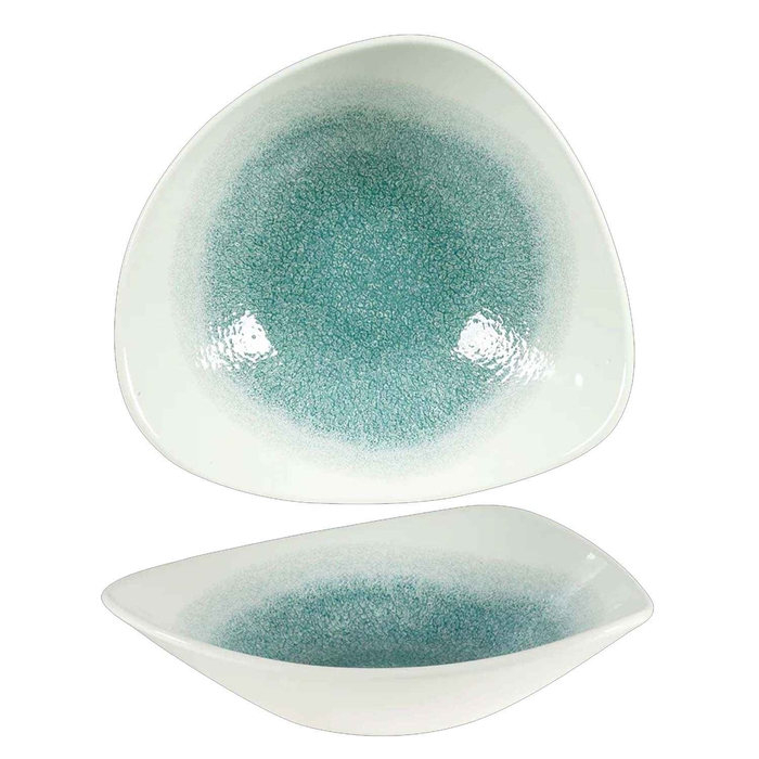 TAÇA TRIANG 23.5CM S.P. RAKU GREEN RKJGTRB91 (C12) - CHURCHILL - 5034414429619