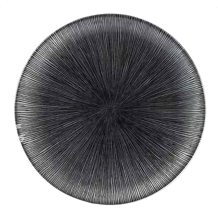 STUDIO PRINTS AGANO BLACK PRATO ø28.8CM - CHURCHILL - 5034414439564