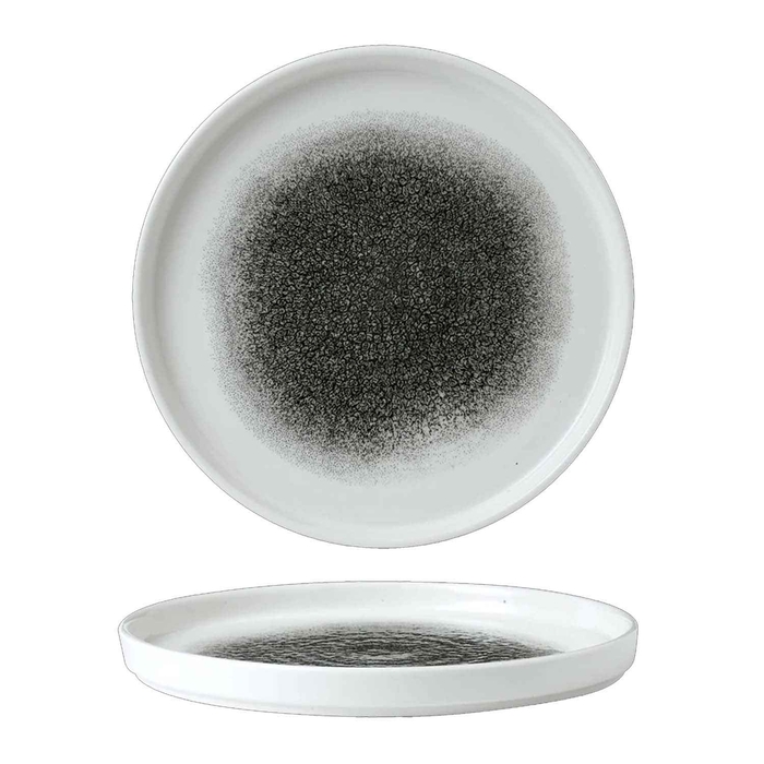 PRATO 21CM ABA ALTA S.P. RAKU BLACK RKBQWP211 (C6) - CHURCHILL - 5034414441581