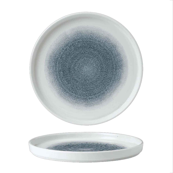 PRATO 21CM ABA ALTA S.P. RAKU TOPAZ BLUE RKTBWP211 - CHURCHILL - 5034414441543