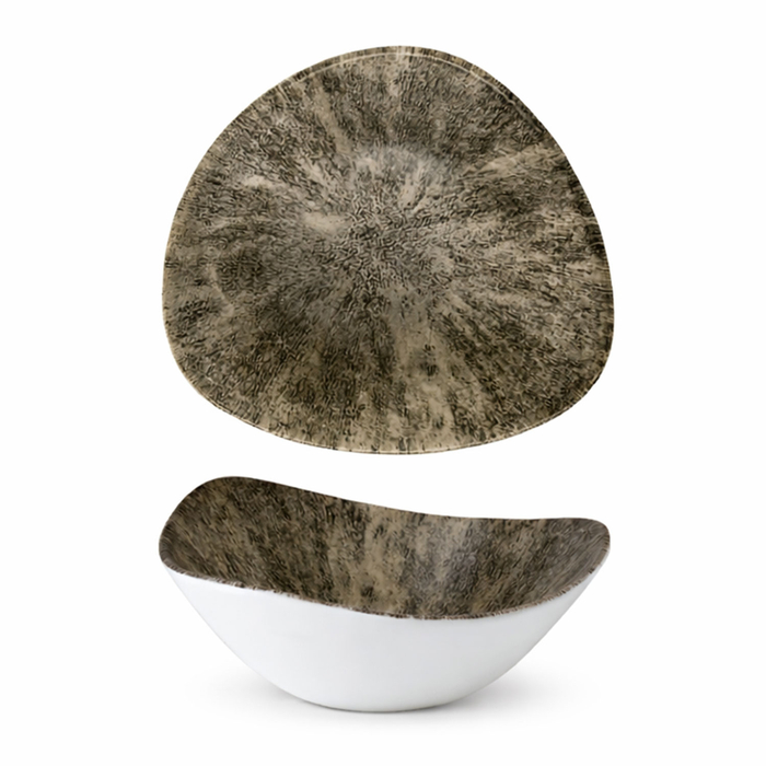 TAÇA TRIANG 18.5CM S. PRINTS STONE BLACK STQBTRB71 - CHURCHILL - 5034414456912
