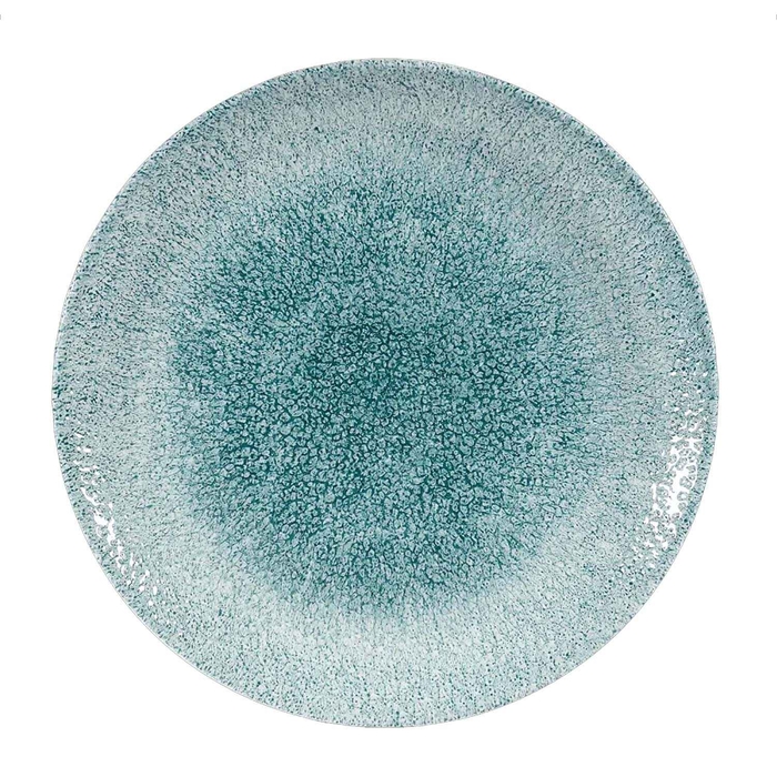 STUDIO PRINTS RAKU JADE GREEN PLATE ø28.8CM - CHURCHILL - 5034414420234
