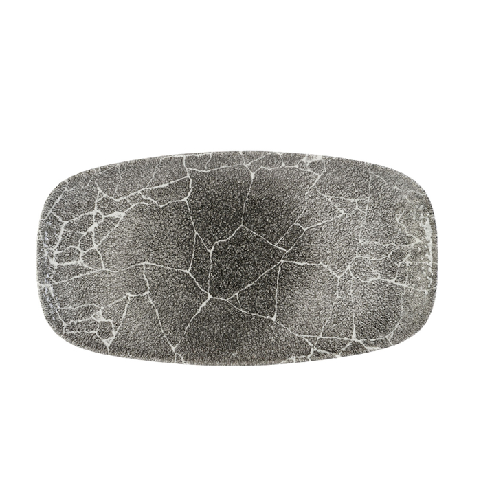 TRAVESSA 35.5X18.9CM KINT QUARTZ BLACK KRBKXO141 - CHURCHILL - 5034414473964
