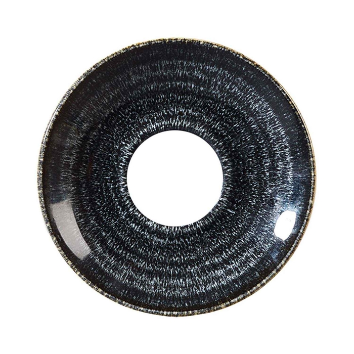 STUDIO PRINTS HOMESPUN CHARCOAL BLACK PIRES ø11.8 - CHURCHILL - 5034414401189