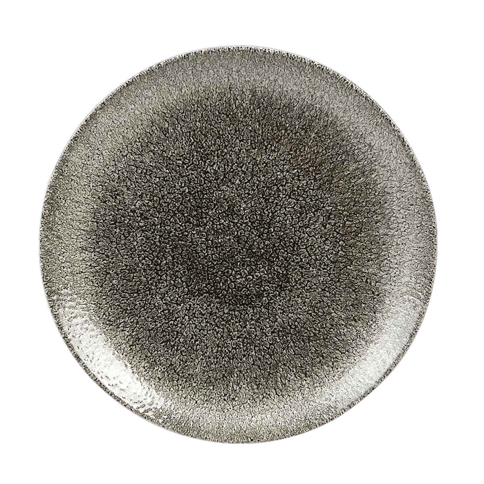 PRATO MESA 26CM S.PRINTS RAKU BLACK RKBQEV101 (C12 - CHURCHILL - 5034414407297